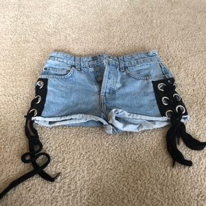 Jean shorts